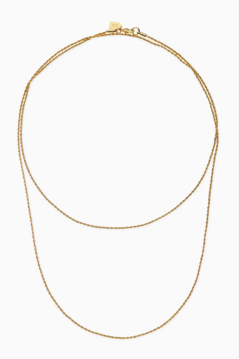 Crystal Haze - DOUBLE ROPE CHAIN NECKLACE