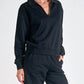 Elan - Raye V-neck Long Sleeve Top
