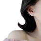 Daisy Enamel Flower Clip on and Stud Earrings