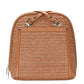 Daisy Straw Convertible Backpack Purse