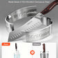 Damascus Kitchen Knife Set with Magnetic Holder