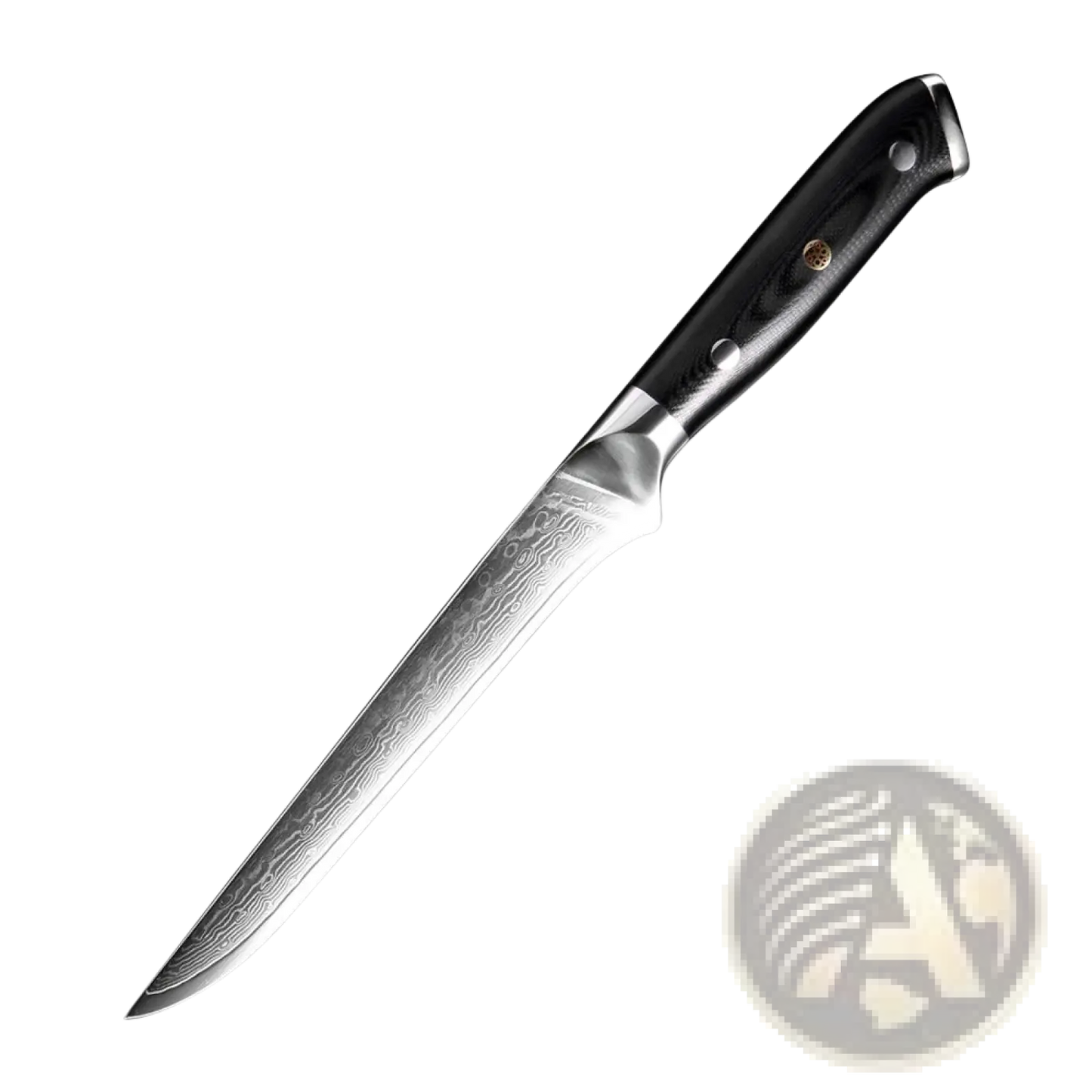 Damascus Steel Kitchen Knife Set 4 Piece G10 Handle