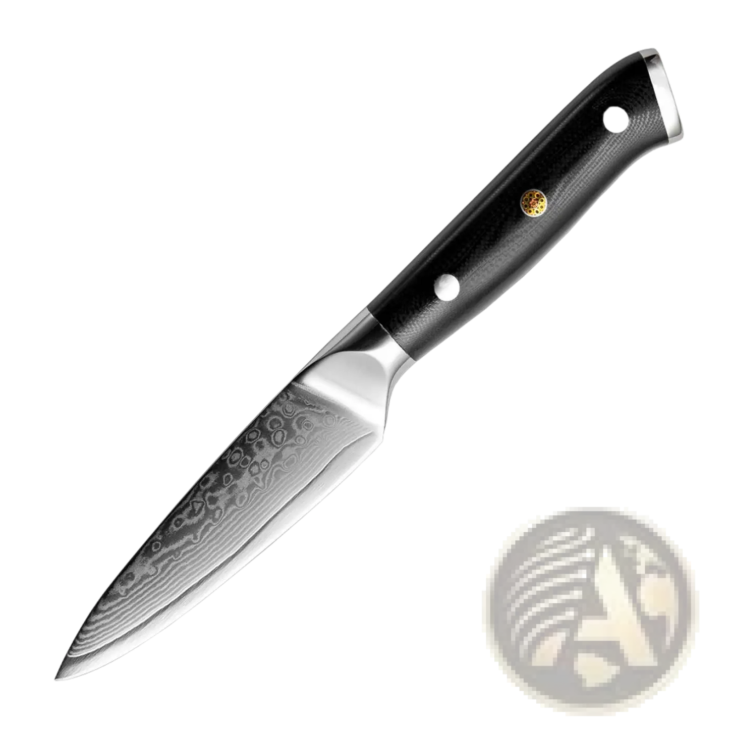 Damascus Steel Kitchen Knife Set 4 Piece G10 Handle