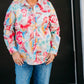 Fdj - Classic 1/5 Floral Top