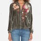 Johnny Was - Chrys Velvet Bomber Jacket