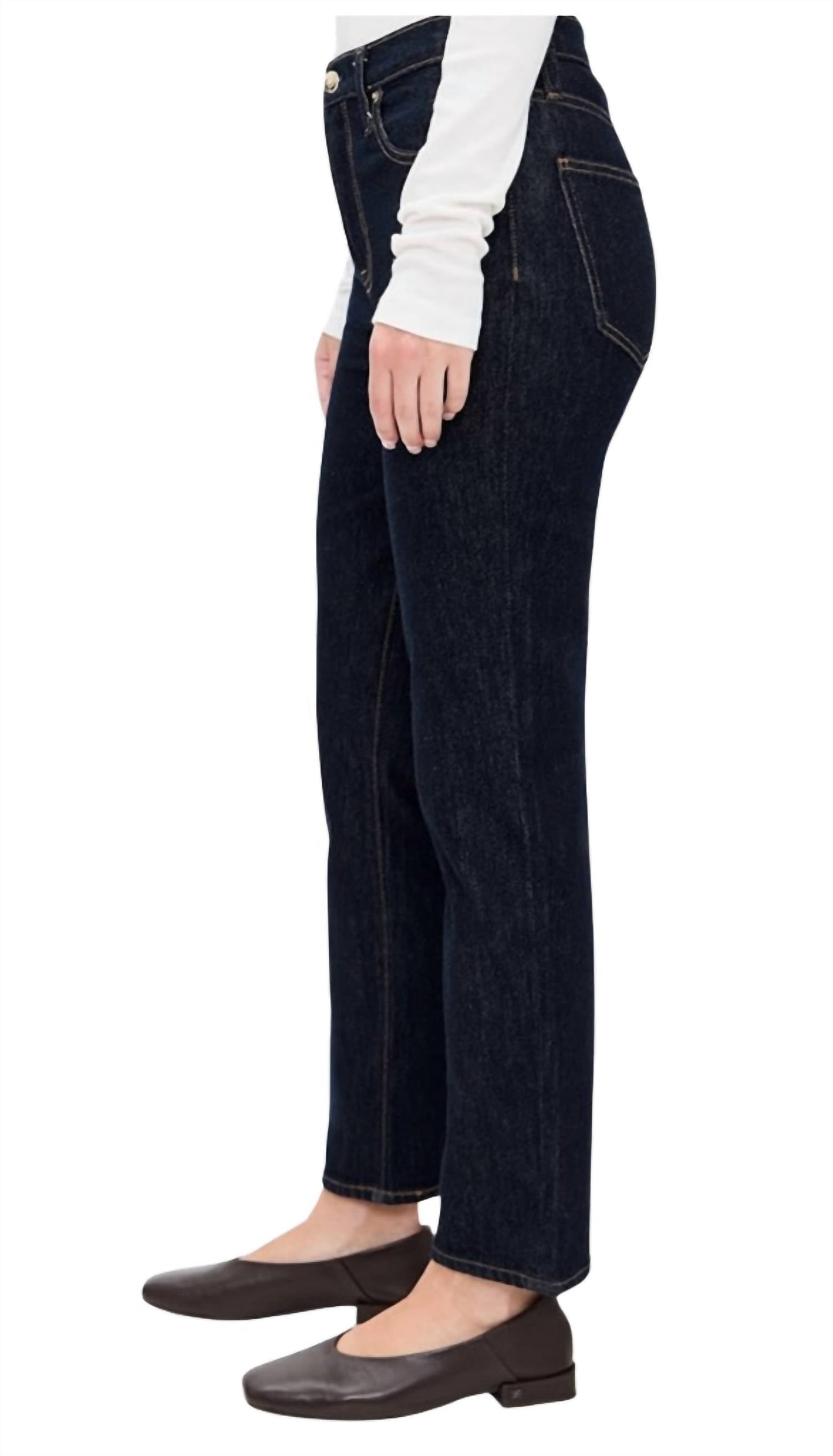 Pistola - Bri Ankle High Rise Slim Straight Jean