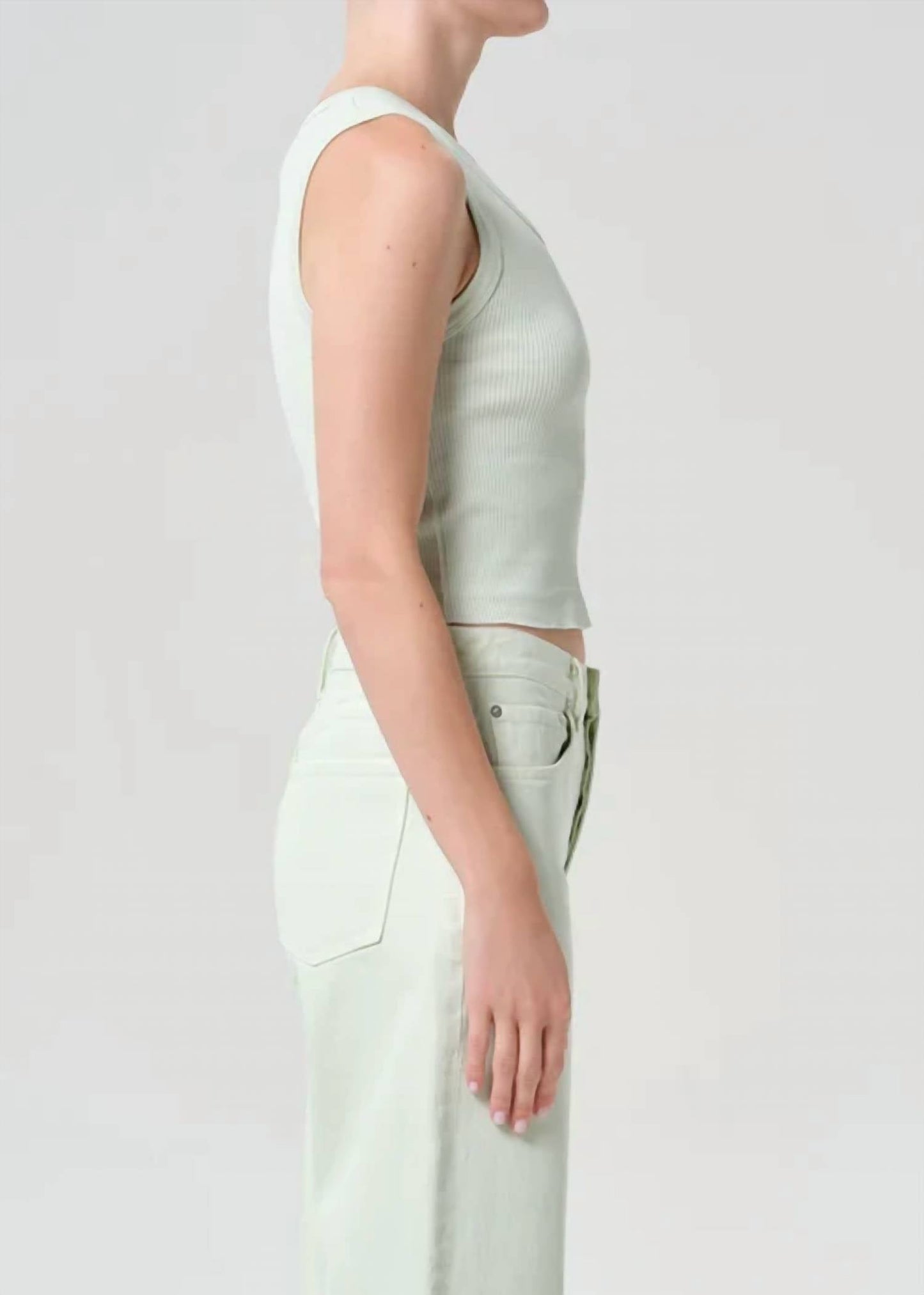 Agolde - Shrunken Poppy Tank