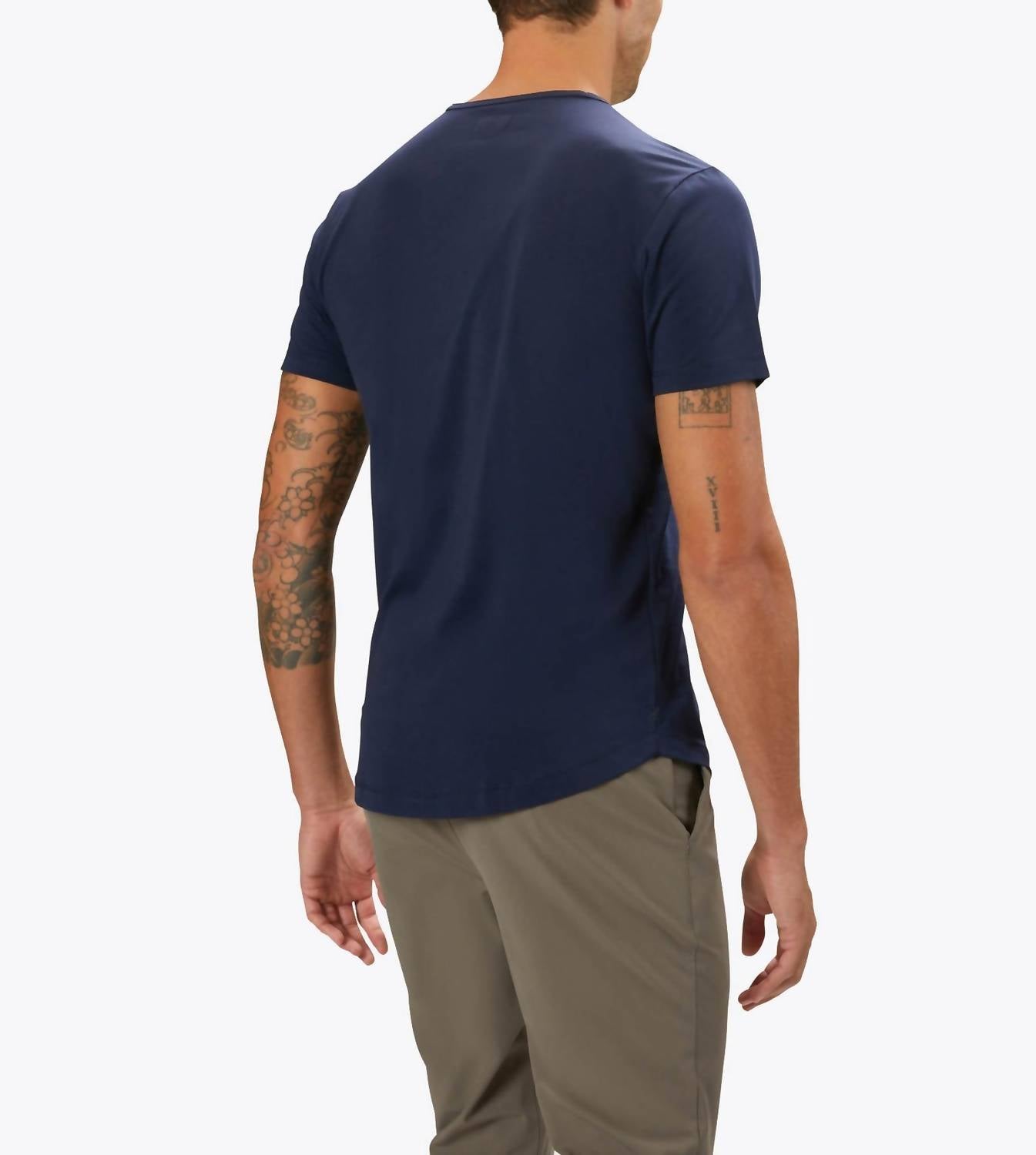 Cuts - AO Henley Curve Tee