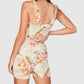Billabong - Hold Tight Floral-print Smocked Romper