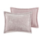 King/Cal King Crushed Velvet Sherpa Reversible Comforter Set