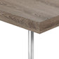 C-Shaped Accent Table, Contemporary & Modern