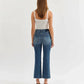 Daze - Soho High Rise Ankle Flare Denim Jeams