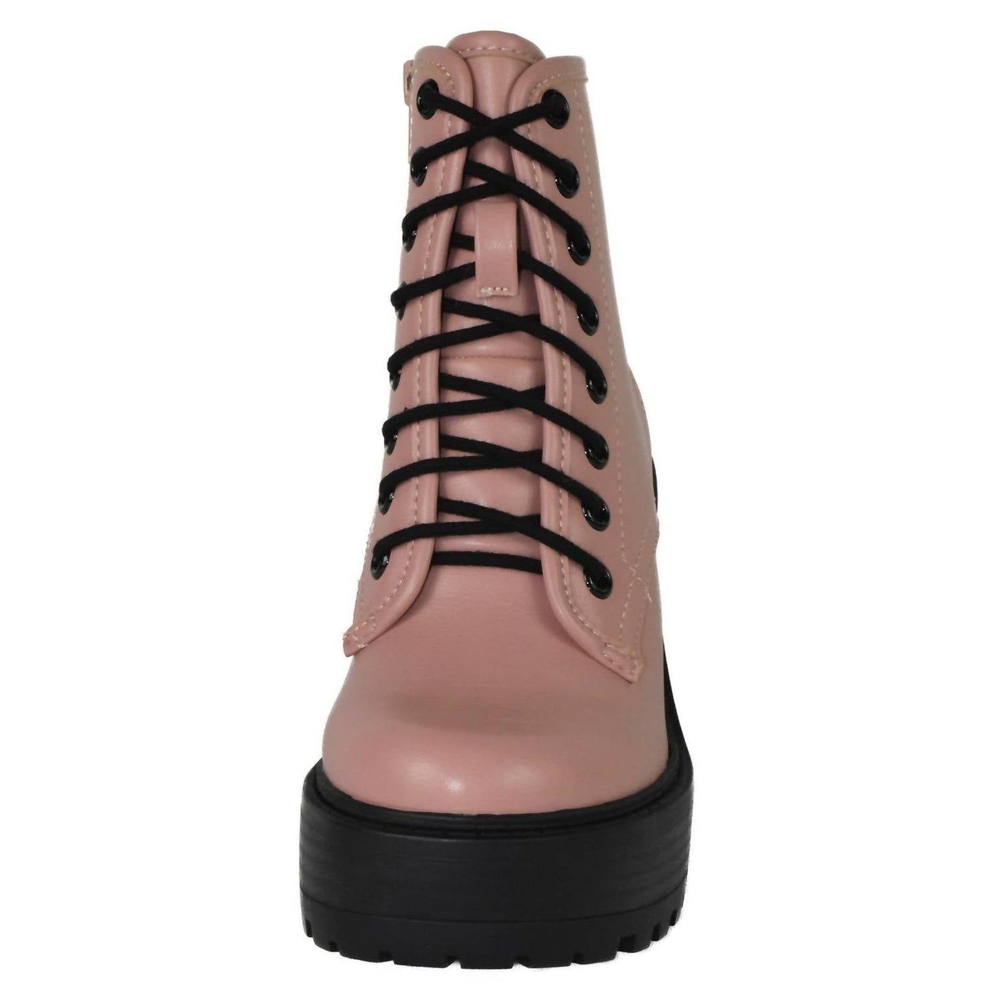 Mars Sky Shoes - Bamboo Chunky Heel Boot