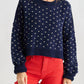 Free People - Pattern Easy Street Crop Sweater