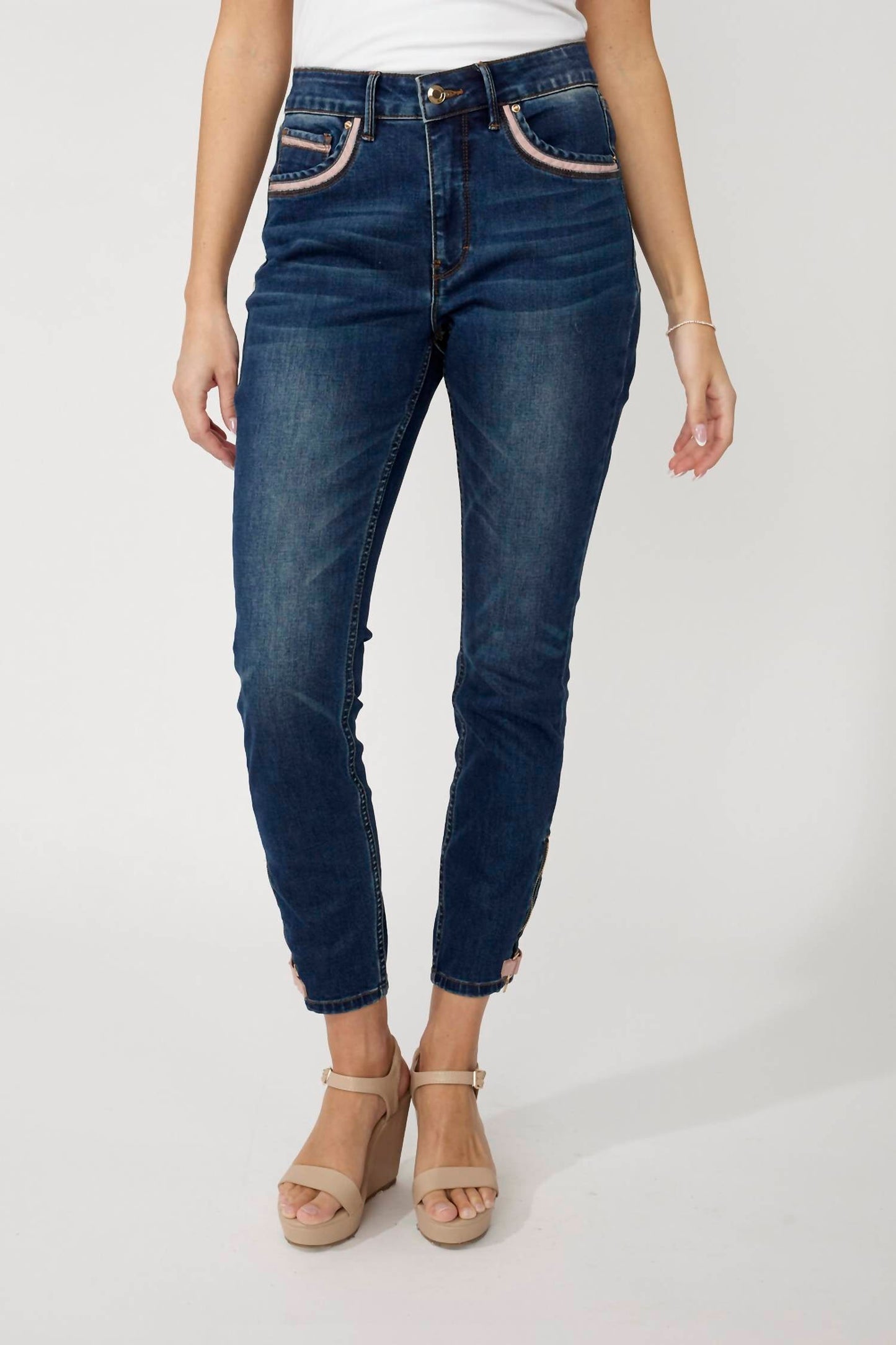 Frank Lyman - Skinny High-waisted Jeans