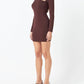 2.7 August Apparel - Cut Out Mini Dress