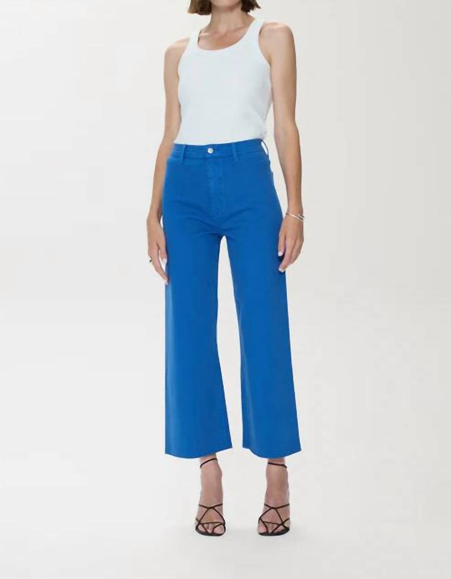 Pistola - Women's Penny High Rise Wide Leg Crop Jean