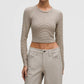 Lululemon - Hold Tight Cropped Long Sleeve
