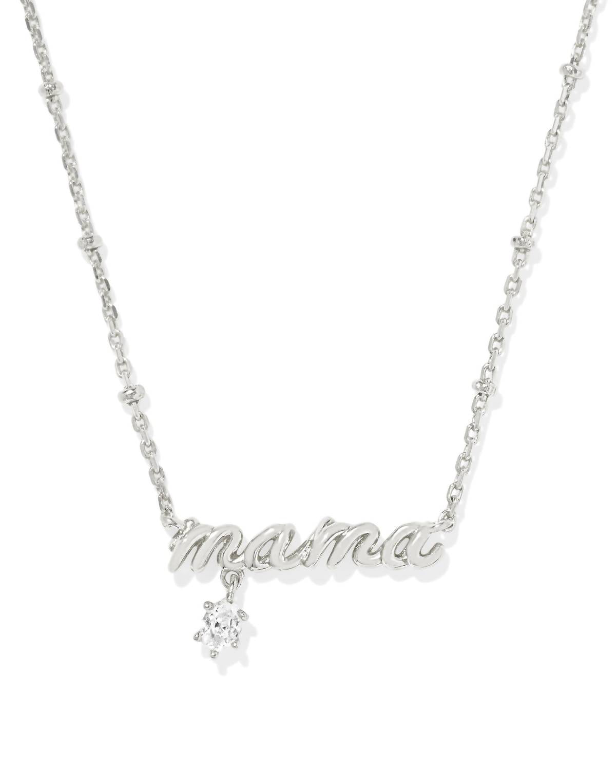 Kendra Scott - Women's Mama Crystal Short Pendant Necklace