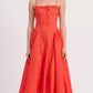 Emory Park - Corset Bustier Midi Dress