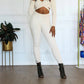 Little Secret Of Mine - Women's Long Sleeve Crop Top And Pant Set