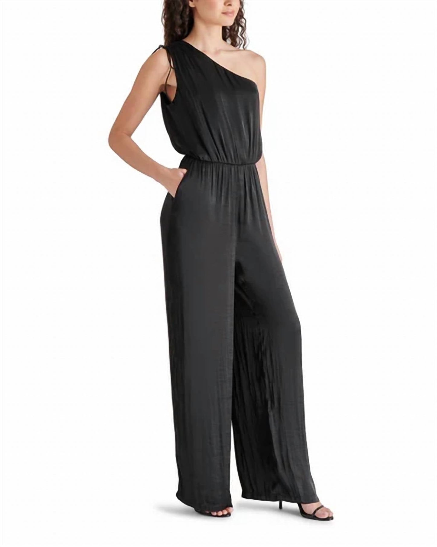 Steve Madden - Adele One Shoulder Jumpsuit