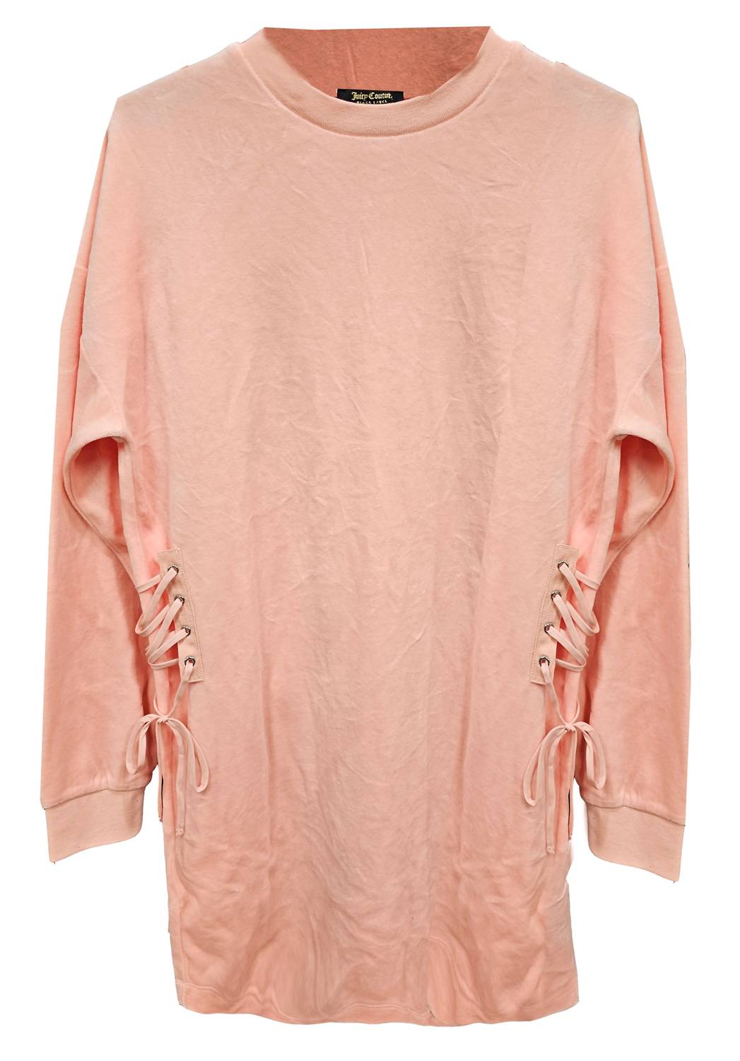 Juicy Couture - Track Velour Shift Dress with Lacing