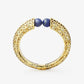 Avenue Chic - Women's Temple Muse Oval Hinge Bangle