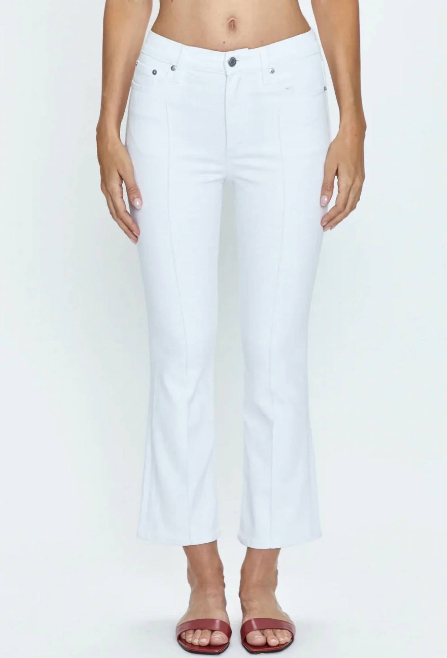 Pistola - Lennon High Rise Bootcut Cropped Jeans