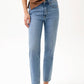 Pistola - Aleks High Rise Straight Long Jeans
