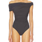 Agolde - Sherilyn Off The Shoulder Bodysuit