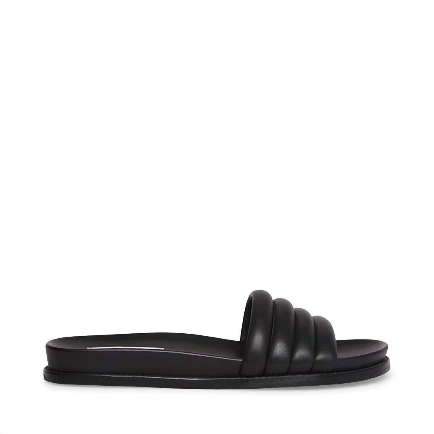 Steve Madden - Women's Drips Leather Slide Sandals