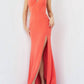Jovani - Long One Shoulder Fitted Prom Dress