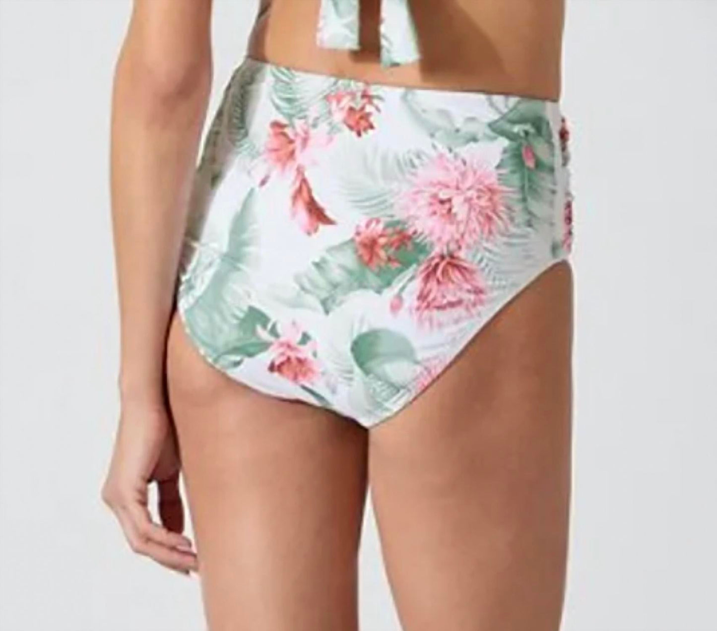 Tommy Bahama - Breezy Botanical Strapless Tankini Set