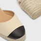 Castaner - Women's Coraline Leather Toe-cap Espadrille