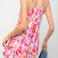 Kori - Crinkle Floral Print Romper