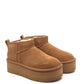 Ugg - महिलाओं के क्लासिक अल्ट्रा मिनी प्लेटफॉर्म