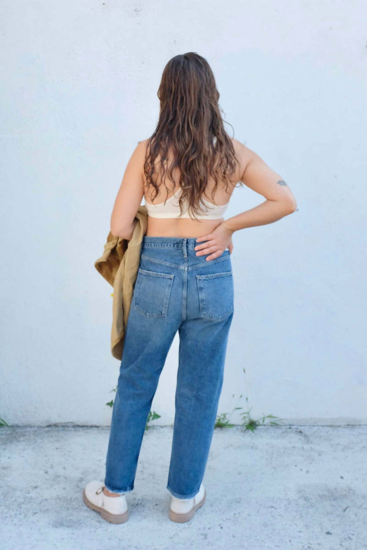 Agolde - 90'a Crop Loose Straight Jeans