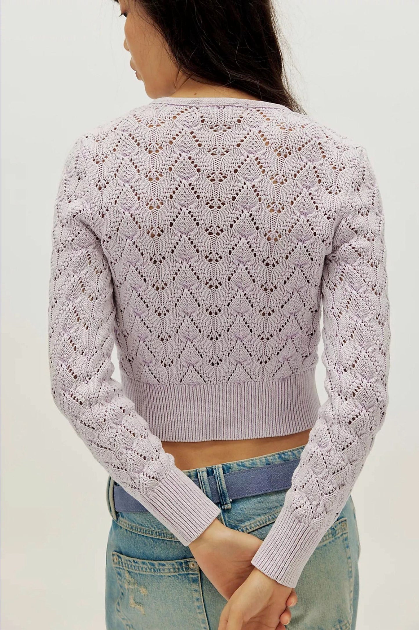 Free People - Pretty in Pointelle Cardigan