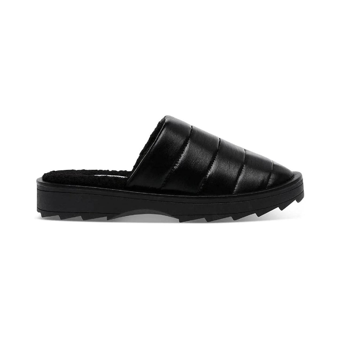 Steve Madden - Women's Chex Quilted Faux Fur Lined Slippers