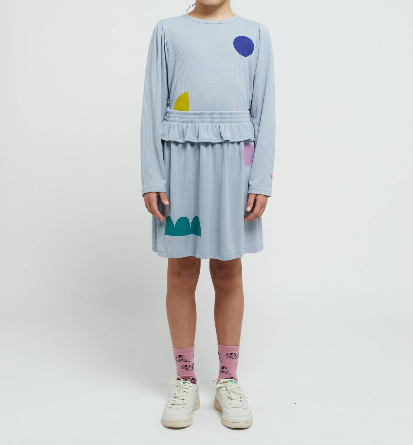 Bobo Choses - Kids Geometric Shapes Balloon Sleeve T-shirt
