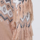 525 America - Fringe Fair Isle Sweater