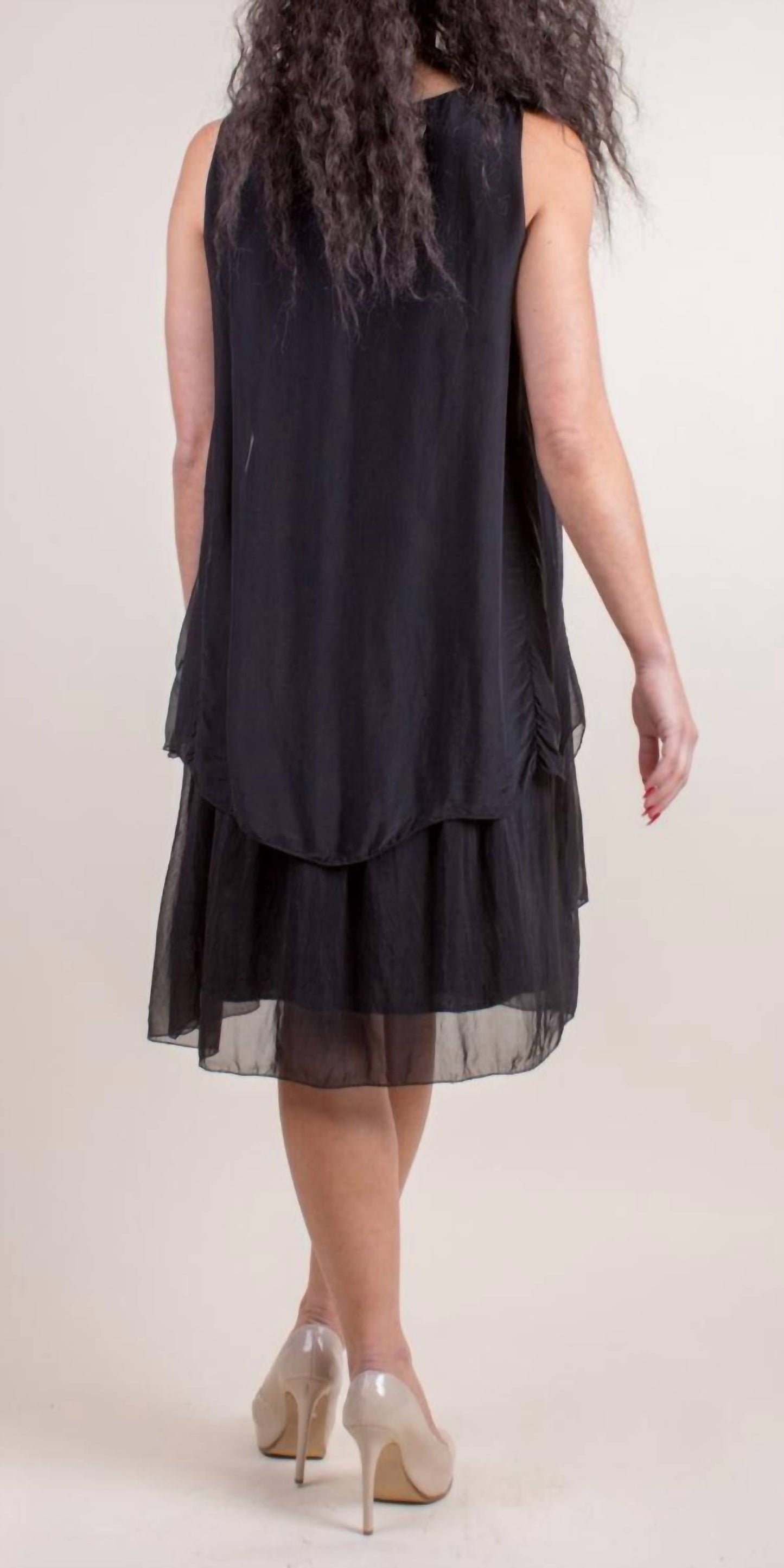 Gigi Moda - Agata Silk Midi Dress