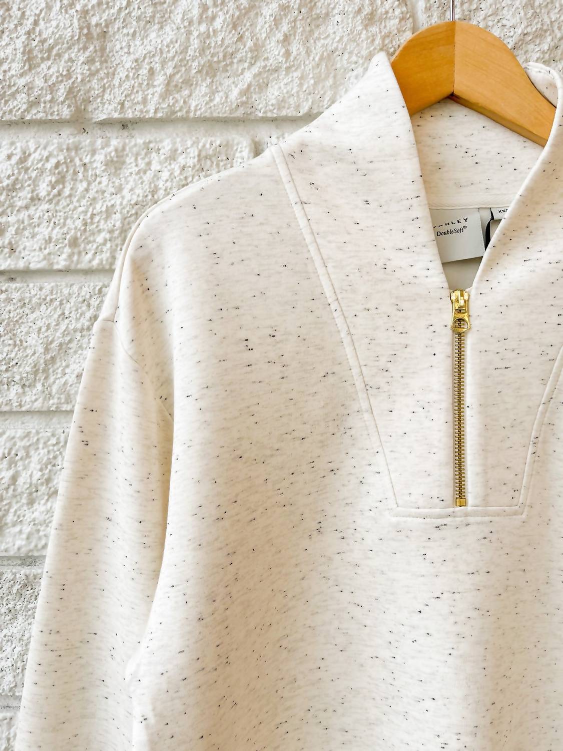 Varley - Davidson Collared Quarter Zip Sweater
