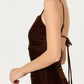 Astr - Valery Velvet Midi Dress