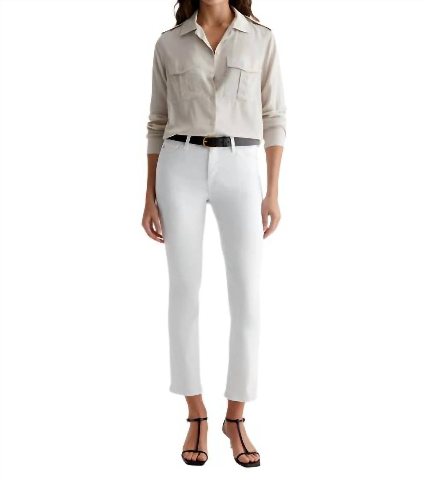 Ag Jeans - Mari Mid-rise Slim Straight Jeans