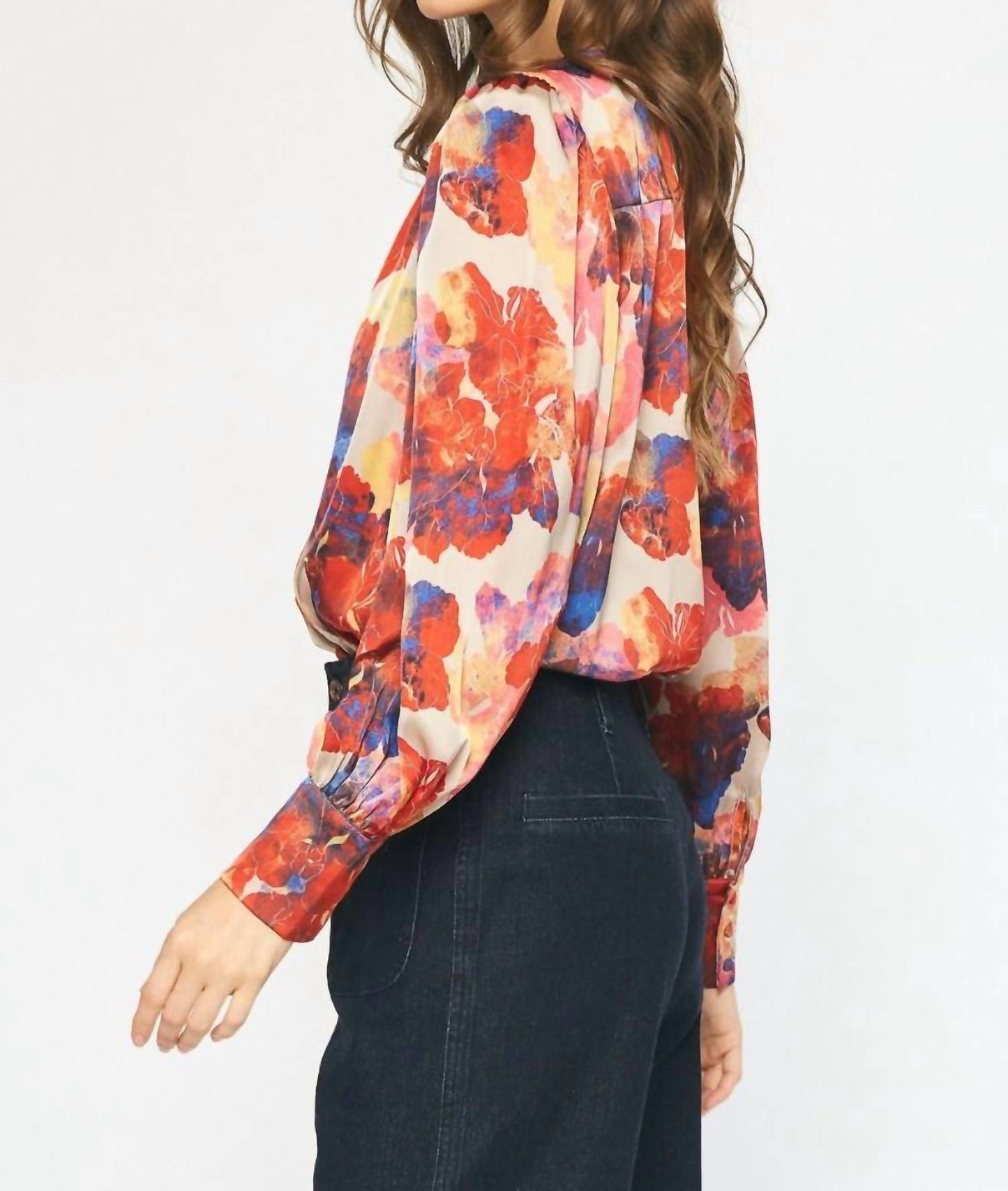 Entro - Watercolor Floral Bodysuit