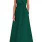 alfred-sung-one-shoulder-a-line-gown-in-hunter-size-14