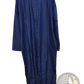 Denim Button Front Long Sleeve Maxi Dress