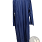 Denim Button Front Long Sleeve Maxi Dress